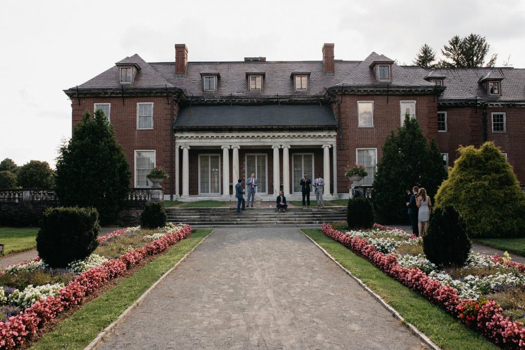 The Best European-Inspired Wedding Venues in New England - the carriage house at the gardens at elm bank