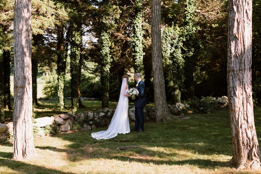 intimate backyard wedding on the Cape
