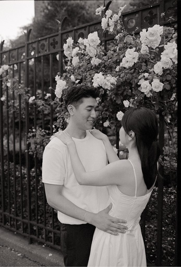 NYC engagement photos in the west village