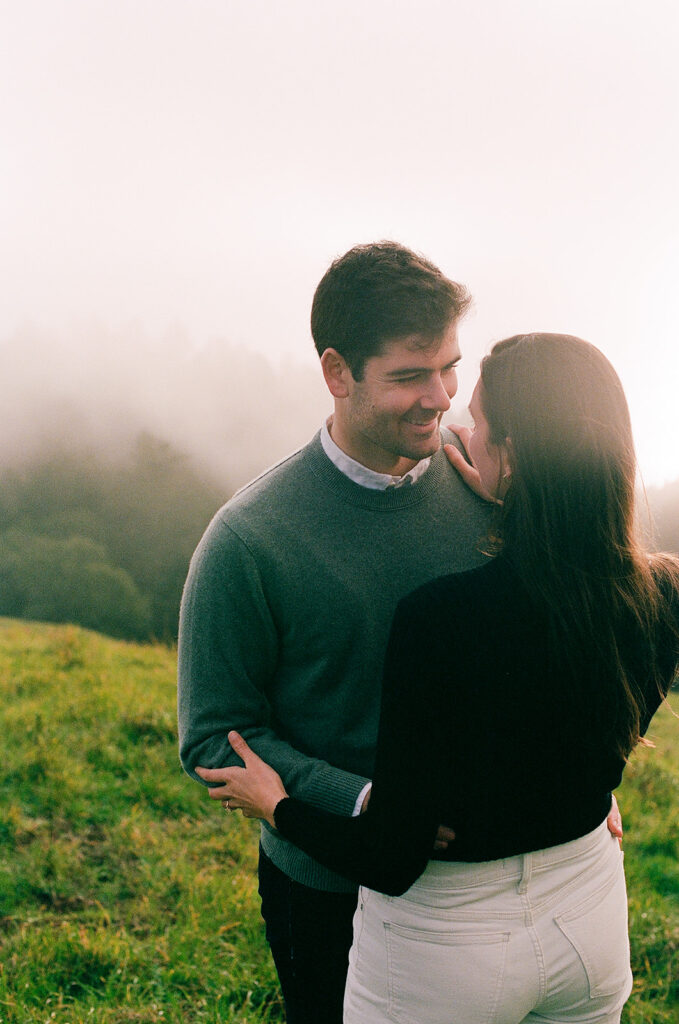 Mt. Tamalpais engagement photos