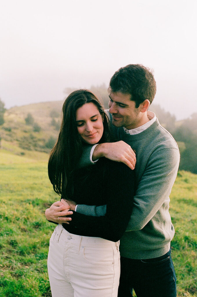 Mt. Tamalpais engagement photos