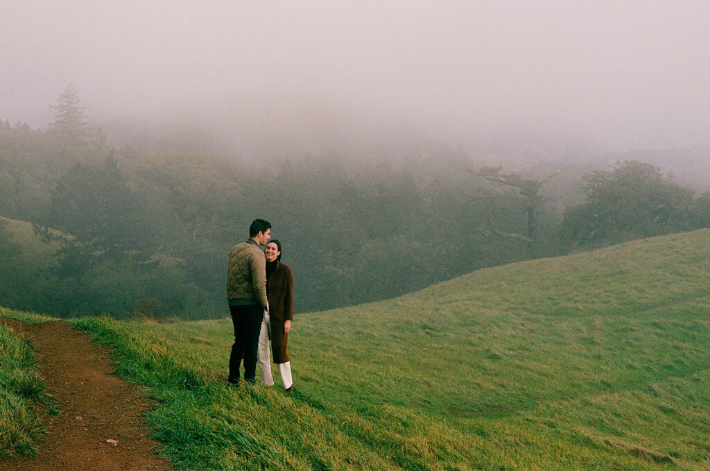 Mt. Tamalpais engagement photos