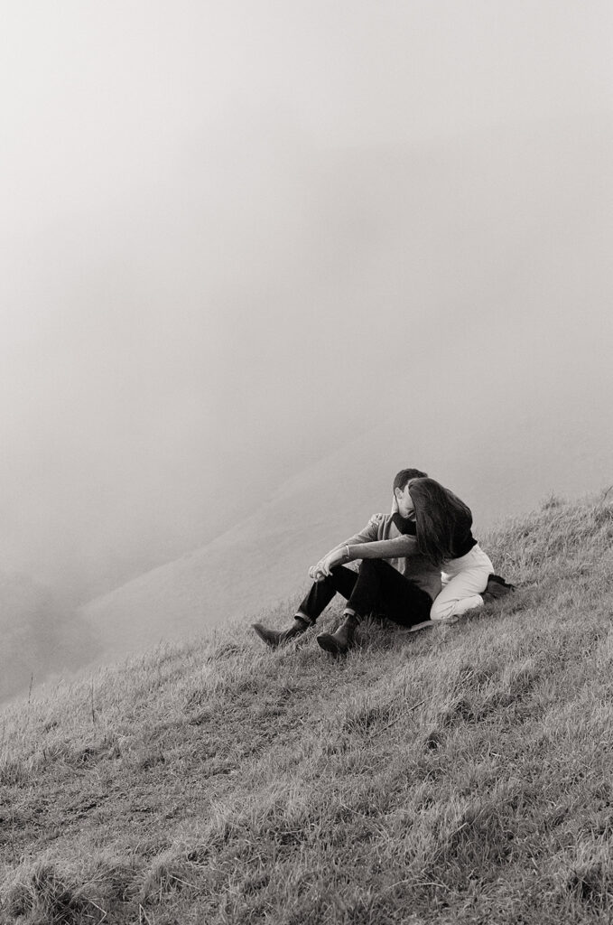 Mt. Tamalpais engagement photos