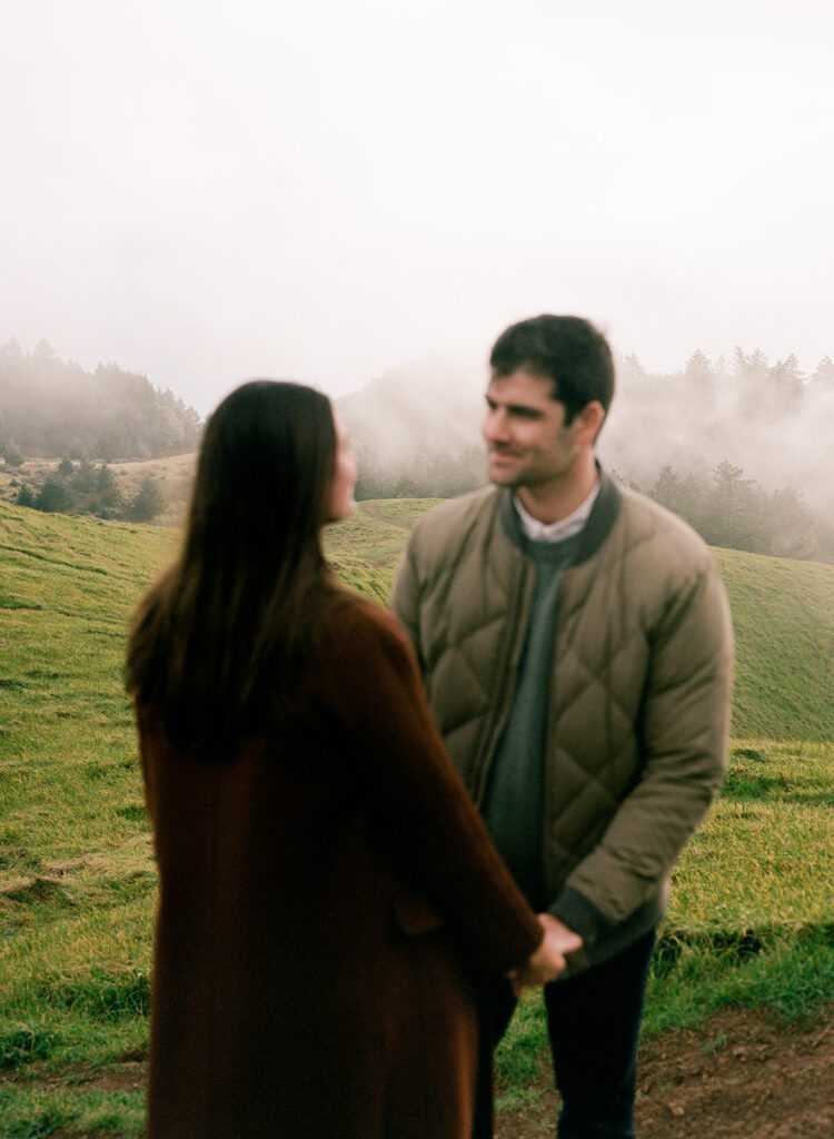 Mt. Tamalpais engagement photos