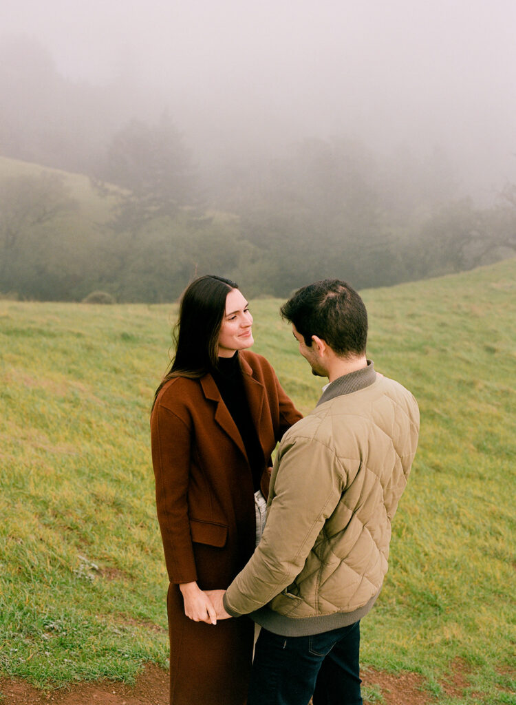 Mt. Tamalpais engagement photos