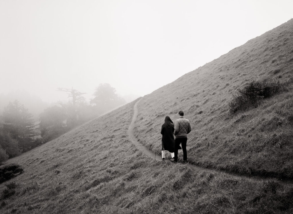 Mt. Tamalpais engagement photos