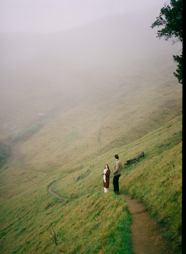 Mt. Tamalpais engagement photos