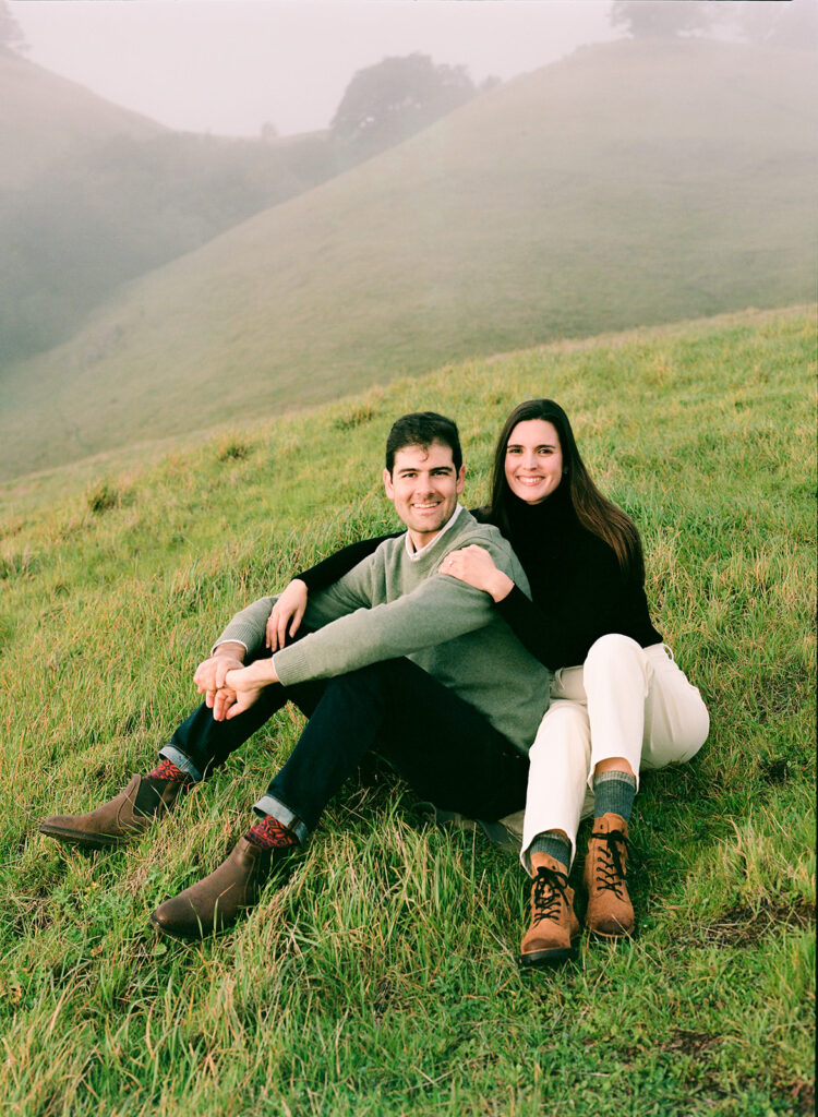 Mt. Tamalpais engagement photos