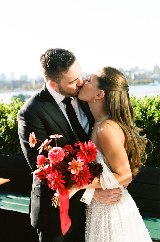 bold Brooklyn wedding at the Wythe