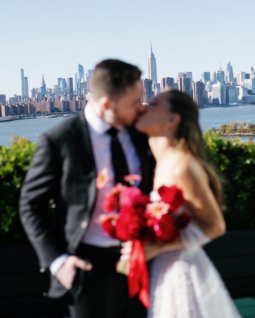 bold Brooklyn wedding at the Wythe