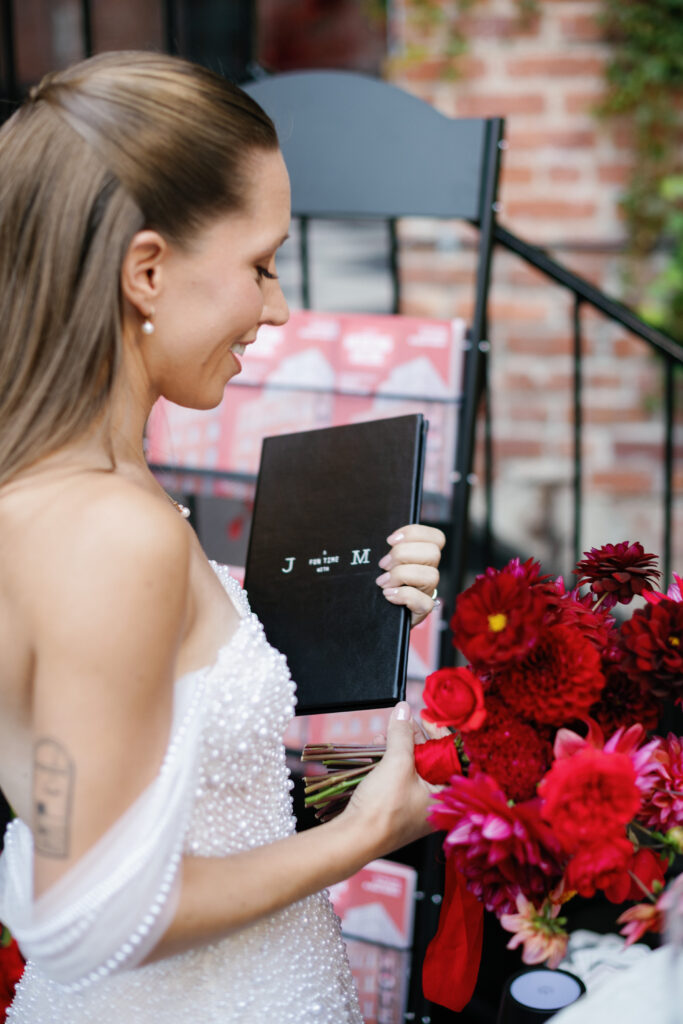 bold Brooklyn wedding at the Wythe