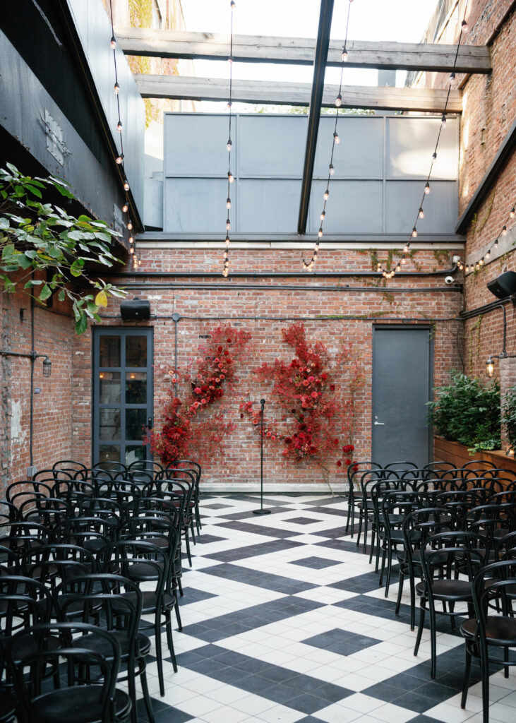 bold Brooklyn wedding at the Wythe