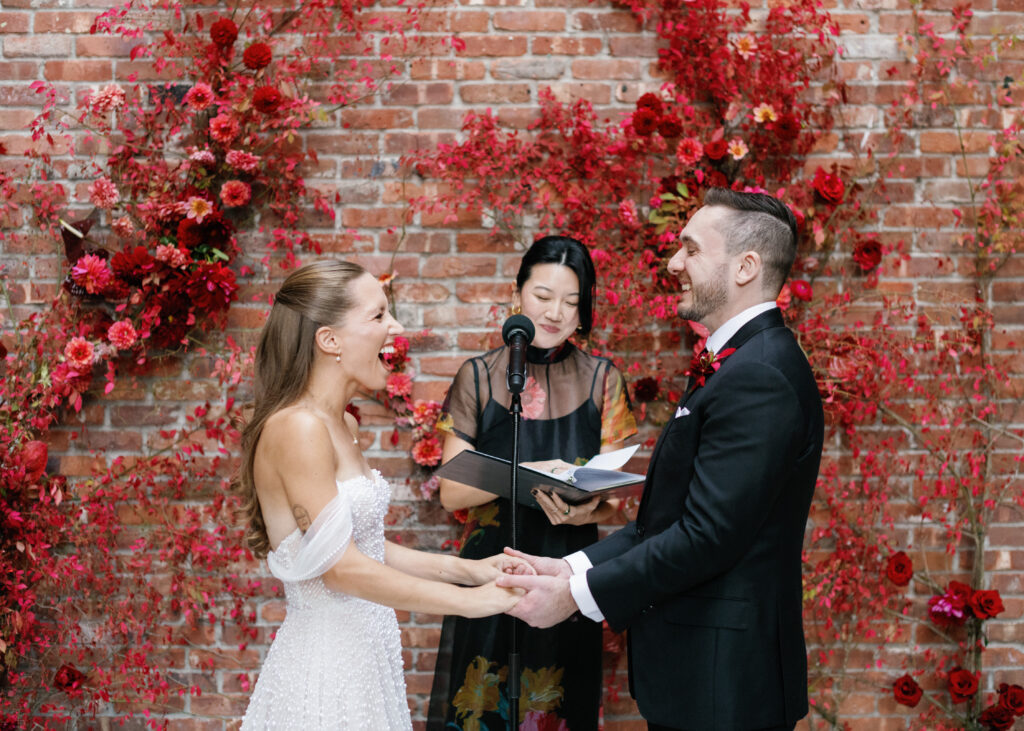 bold Brooklyn wedding at the Wythe