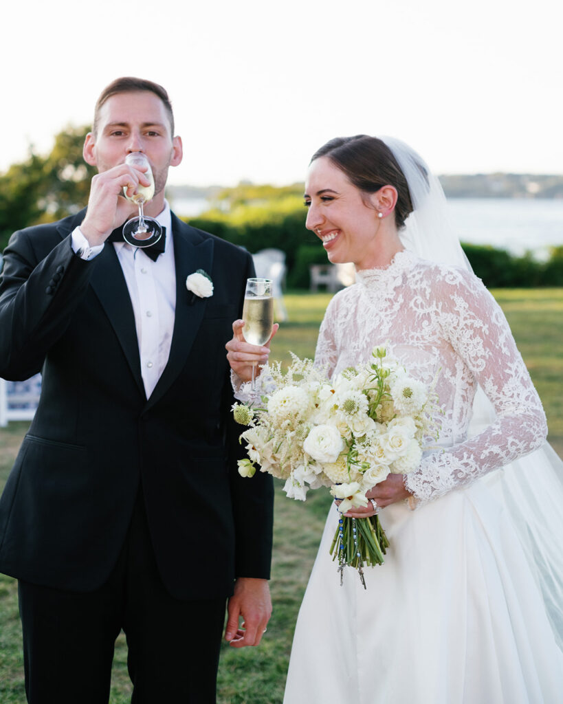 Castle Hill Inn Wedding in Newport, RI | Abby & Leander