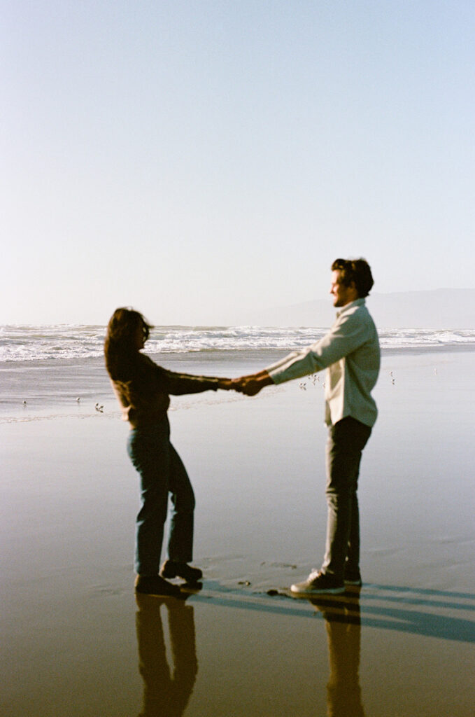 Ocean Beach Couples Film Session