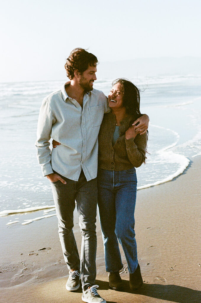 Ocean Beach Couples Film Session