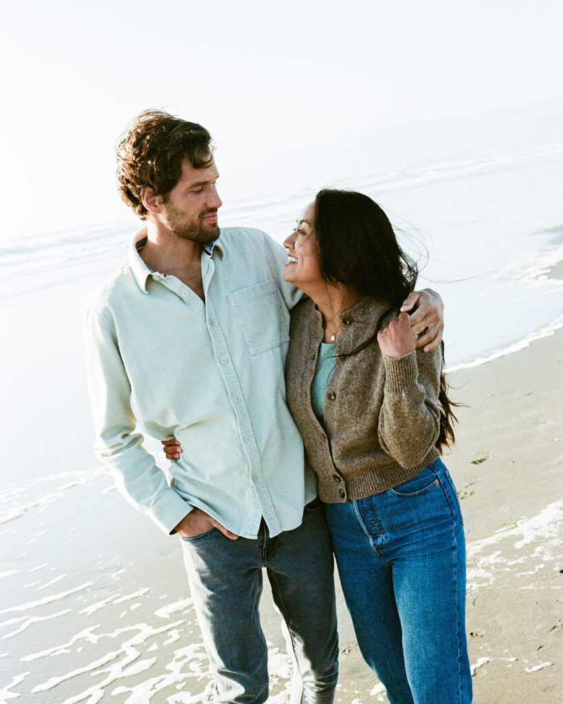 Ocean Beach Couples Film Session