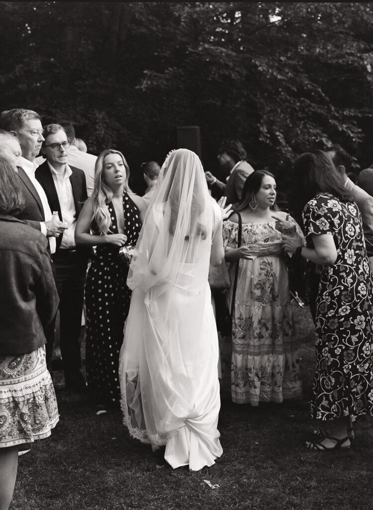 backyard wedding outside Boston