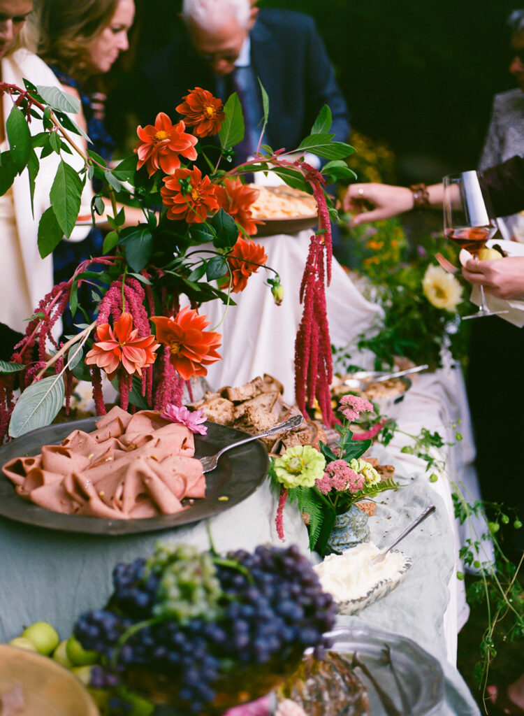 backyard wedding outside Boston