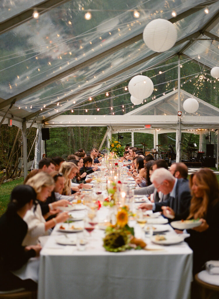 backyard wedding outside Boston