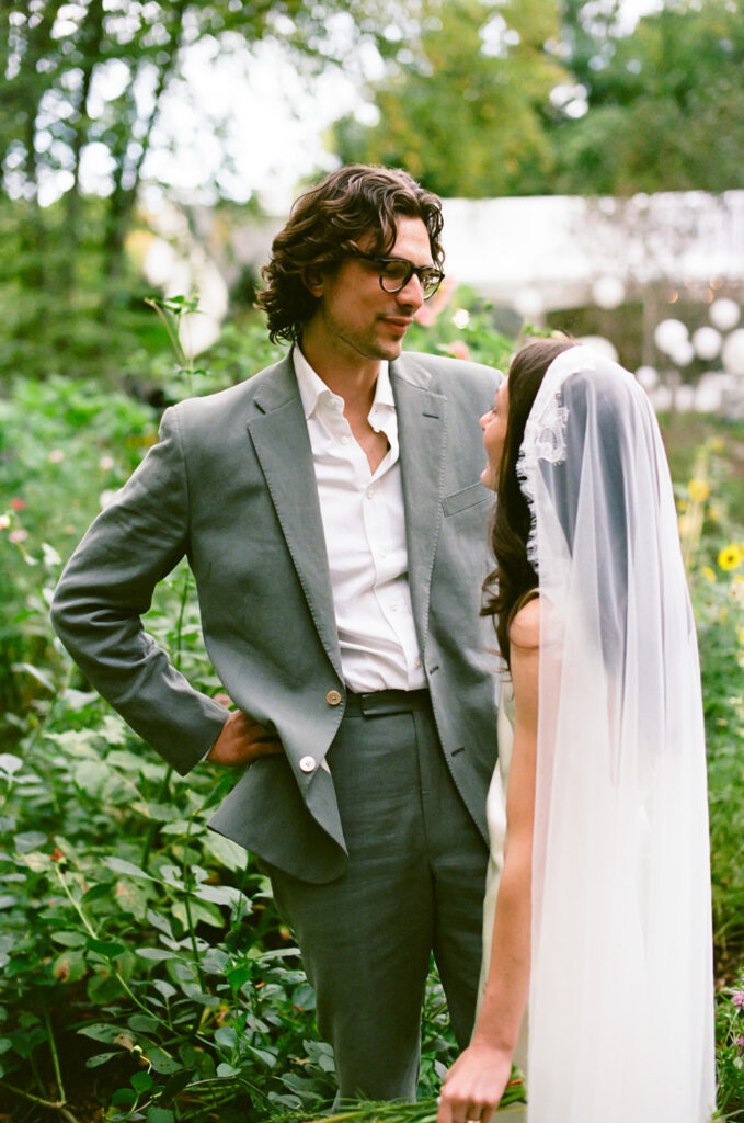 backyard wedding outside Boston