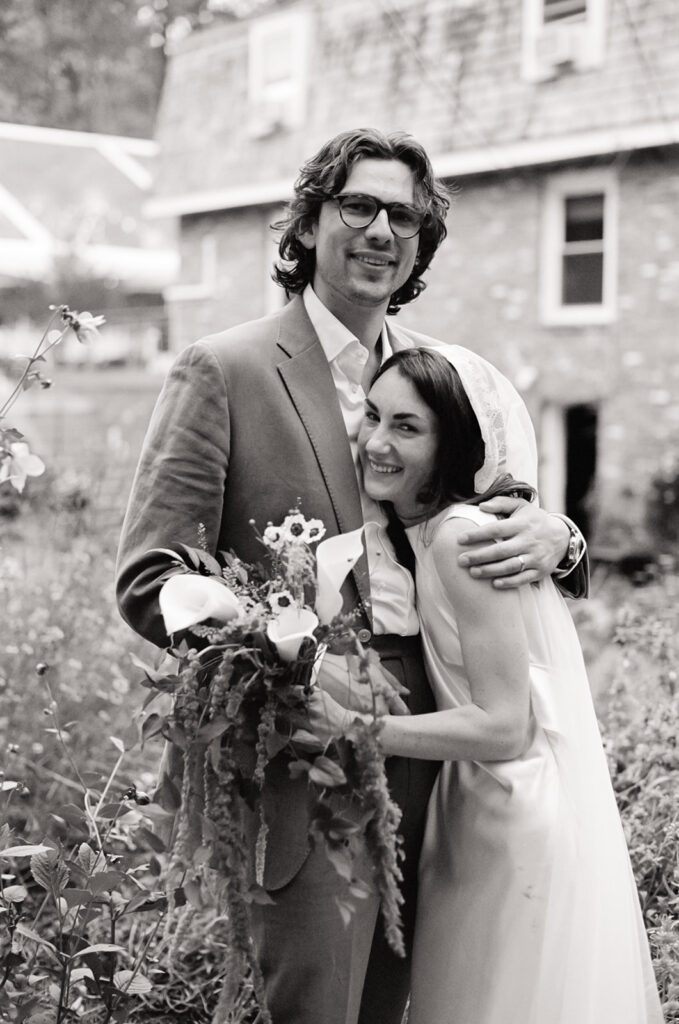 backyard wedding outside Boston