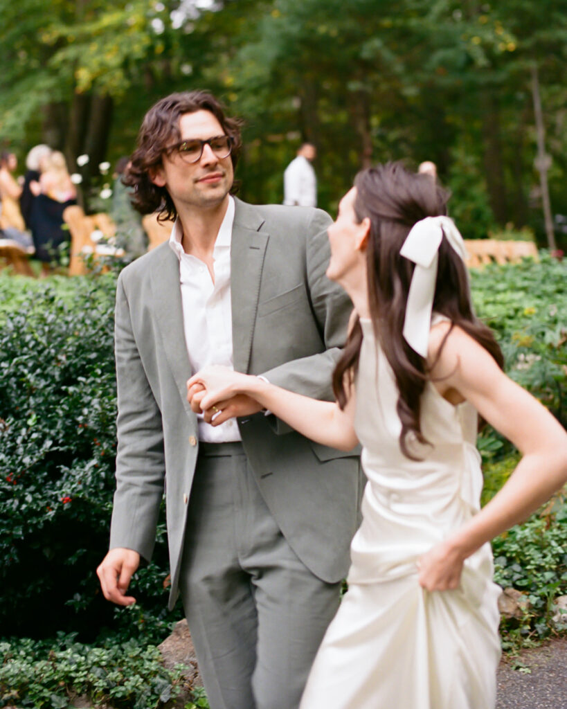 backyard wedding outside Boston