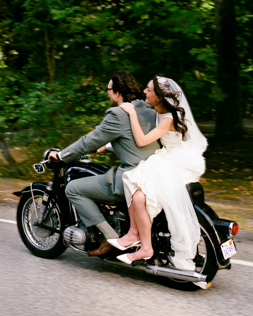 backyard wedding outside Boston