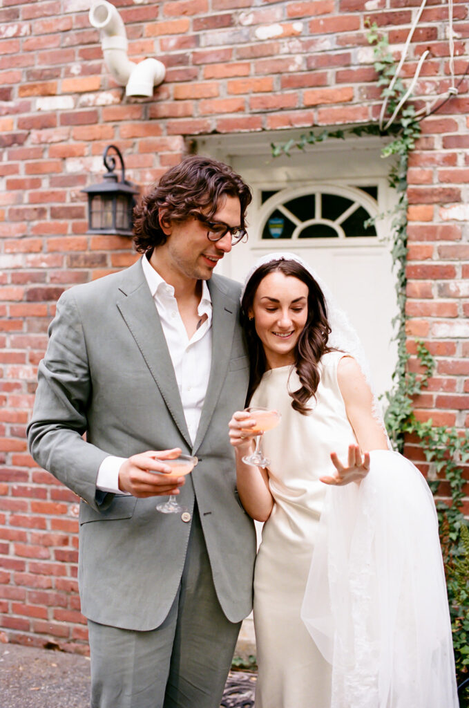 backyard wedding outside Boston