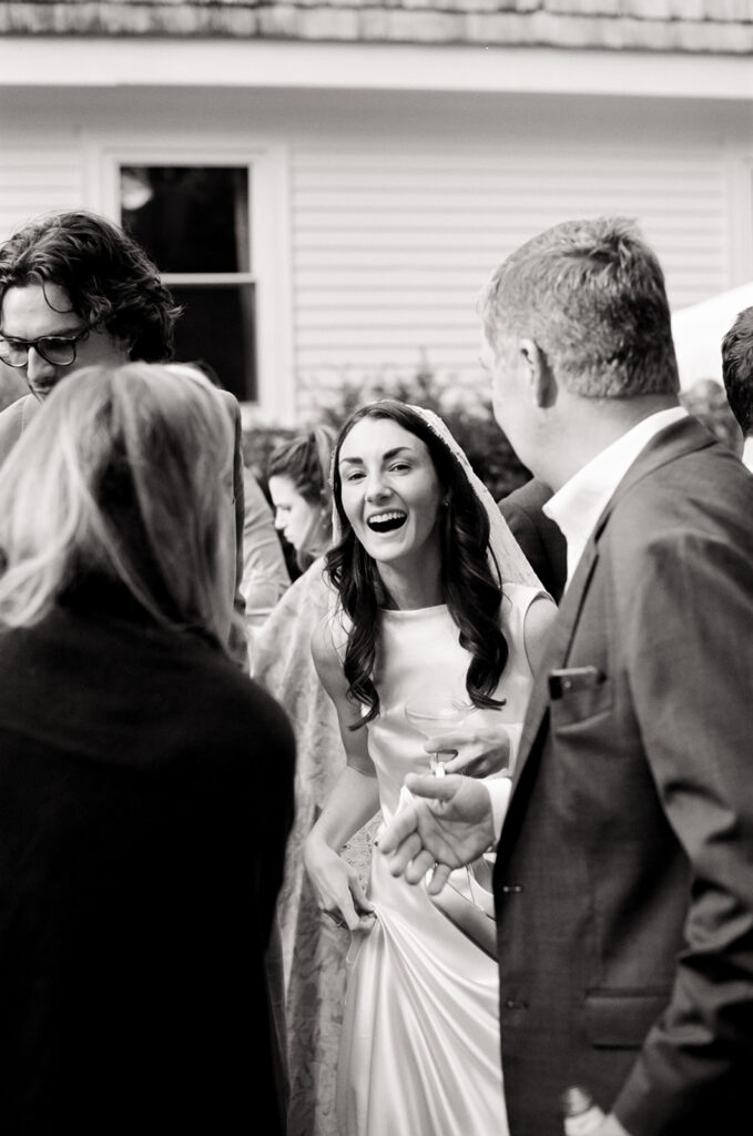 backyard wedding outside Boston