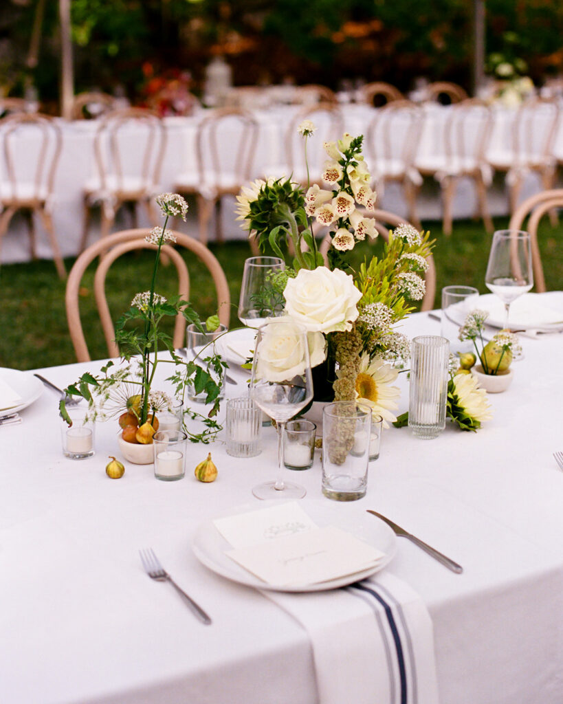 backyard wedding outside Boston