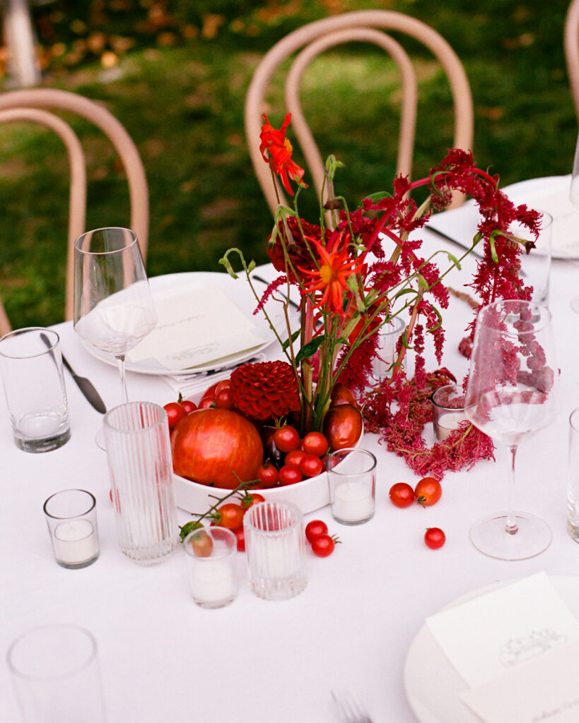 backyard wedding outside Boston