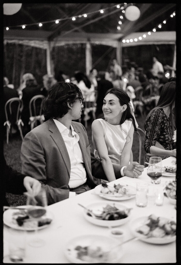 backyard wedding outside Boston