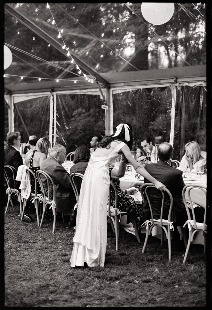 backyard wedding outside Boston
