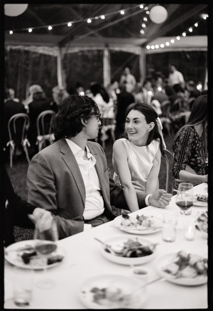 backyard wedding outside Boston