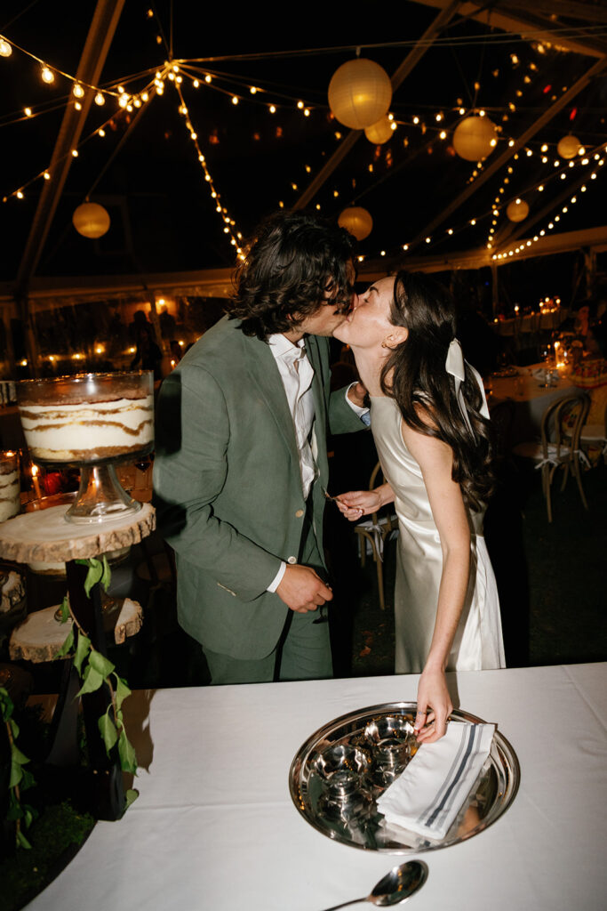 backyard wedding outside Boston