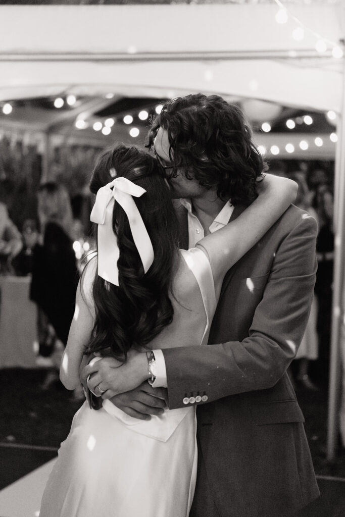 backyard wedding outside Boston