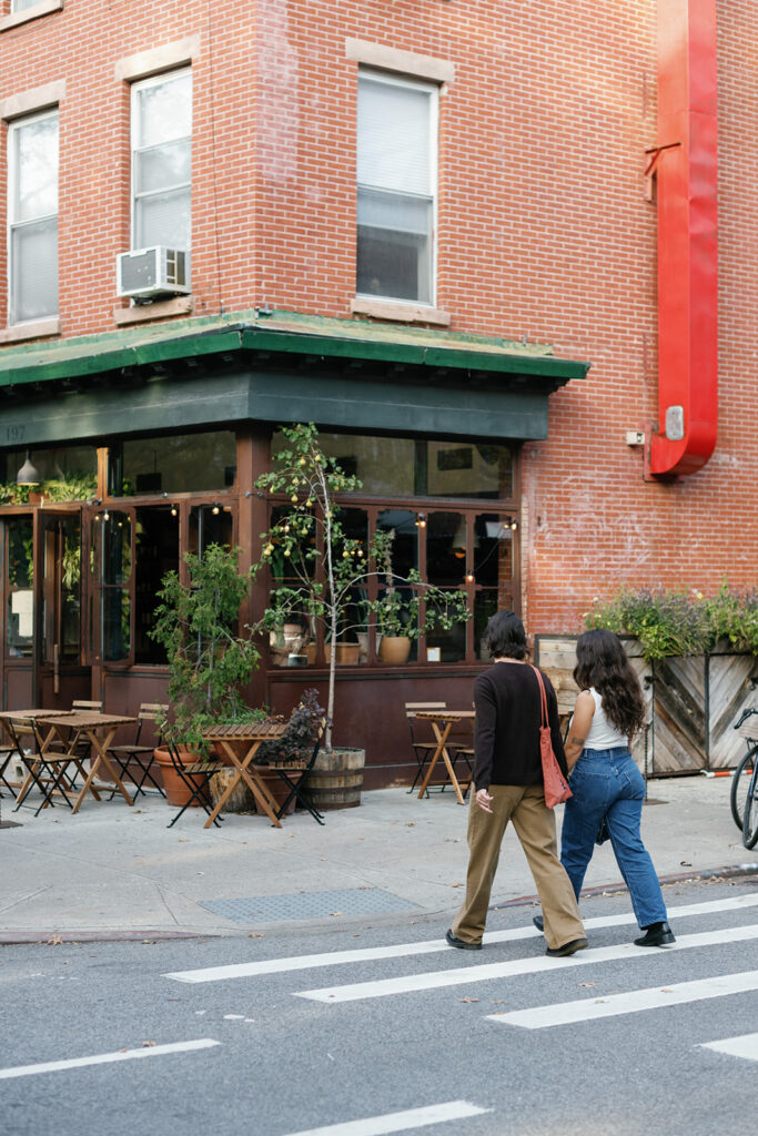 Laid-Back Brooklyn Engagement Photos | Alex & Eilis