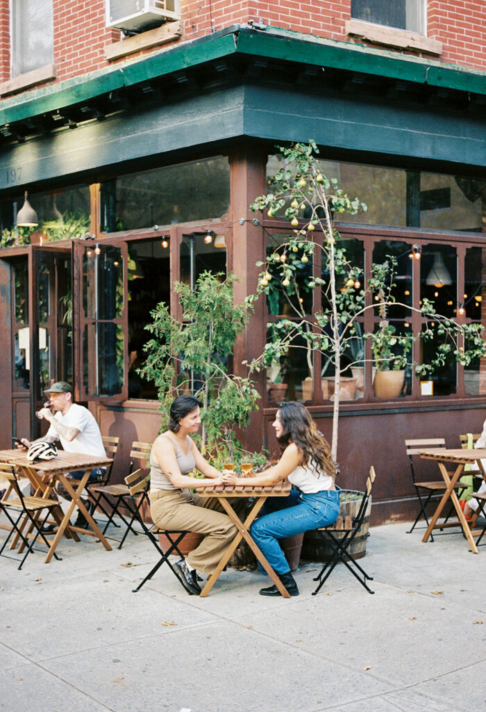 Laid-Back Brooklyn Engagement Photos | Alex & Eilis