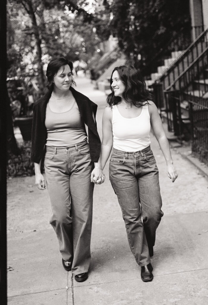 Laid-Back Brooklyn Engagement Photos | Alex & Eilis